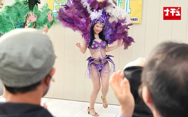 イベント会場で見つけたの… 敏感（恥）巨乳羞恥2025 推定Gカップ／サンバダンサー