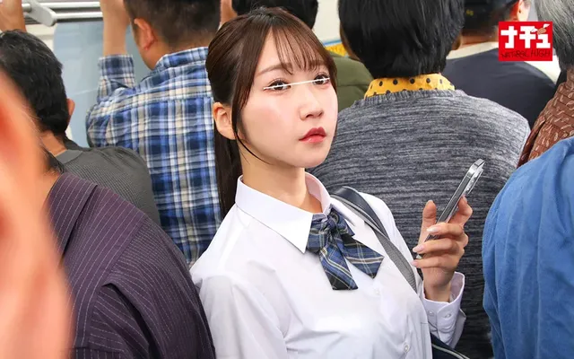 満員電車で出会ったのは発… 対面羞恥でベロキス発情娘7 オヤジ好き巨乳J○