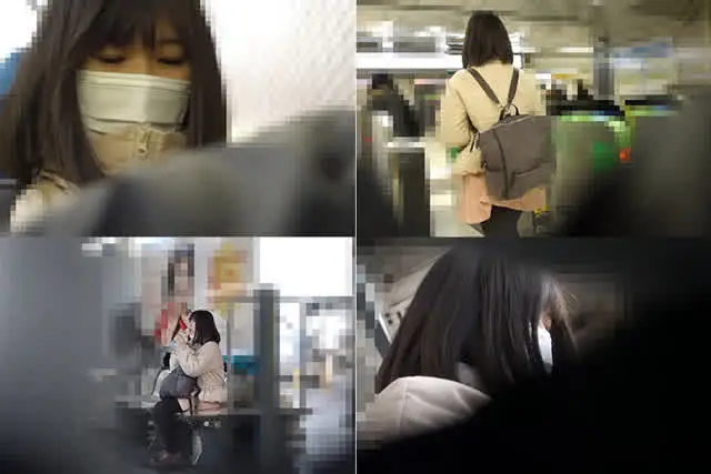 最近はみんなマスクしてる… 実録 電車痴漢映像 ＃003