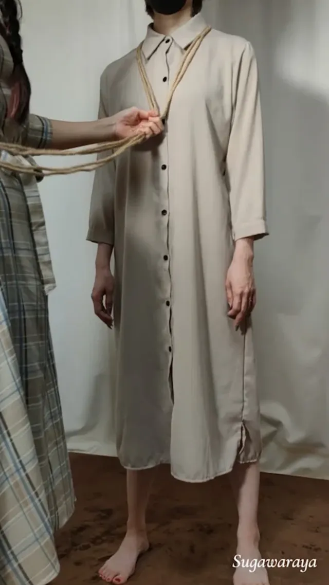 【出演】菅原花音【あらす… 菅原花音 － 亀甲縛りに挑戦！